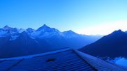 Archiviertes Webcam Bild: Rothorn Zermatt mit Monte Rosa Massiv am 28.05.2026 um 04:56 Uhr