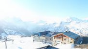 Archiviertes Webcam Bild: Rothorn Zermatt mit Monte Rosa Massiv am 28.05.2026 um 07:56 Uhr