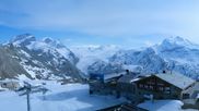Archiviertes Webcam Bild: Rothorn Zermatt mit Monte Rosa Massiv am 28.05.2026 um 00:56 Uhr