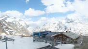 Archiviertes Webcam Bild: Rothorn Zermatt mit Monte Rosa Massiv am 28.05.2026 um 16:34 Uhr