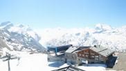 Archiviertes Webcam Bild: Rothorn Zermatt mit Monte Rosa Massiv am 28.05.2026 um 10:56 Uhr