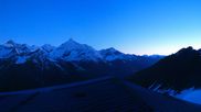Archiviertes Webcam Bild: Rothorn Zermatt mit Monte Rosa Massiv am 21.05.2026 um 04:59 Uhr