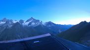 Archived webcam image showing Rothorn Zermatt with Monte Rosa on 7 Jul 2026 at 04:39