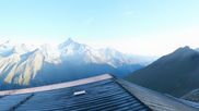 Archiviertes Webcam Bild: Rothorn Zermatt mit Monte Rosa Massiv am 12.07.2026 um 07:39 Uhr
