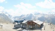 Archived webcam image showing Rothorn Zermatt with Monte Rosa on 29 Jul 2026 at 12:16