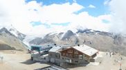 Archived webcam image showing Rothorn Zermatt with Monte Rosa on 25 Aug 2026 at 14:59