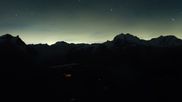 Archived webcam image showing Rothorn Zermatt with Monte Rosa on 13 Sep 2026 at 00:20