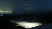 Archiviertes Webcam Bild: Rothorn Zermatt mit Monte Rosa Massiv am 10.10.2026 um 06:56 Uhr