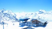 Archived webcam image showing Rothorn Zermatt with Monte Rosa on 30 Oct 2026 at 02:20