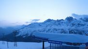 Archiviertes Webcam Bild: Blick von der Tanatzhöhi im Skigebiet Splügen am 12.04.2026 um 06:19 Uhr