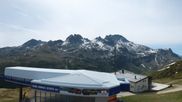 Archiviertes Webcam Bild: Blick von der Tanatzhöhi im Skigebiet Splügen am 30.05.2026 um 10:22 Uhr