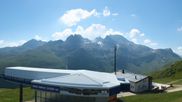 Archiviertes Webcam Bild: Blick von der Tanatzhöhi im Skigebiet Splügen am 23.06.2026 um 10:40 Uhr