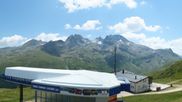 Archiviertes Webcam Bild: Blick von der Tanatzhöhi im Skigebiet Splügen am 23.06.2026 um 12:40 Uhr