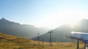 Archived webcam image showing Spluegen Tanatzhoehi Roundshot on 8 Aug 2026 at 07:01