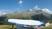 Archived webcam image showing Spluegen Tanatzhoehi Roundshot on 8 Aug 2026 at 16:01
