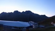 Archived webcam image showing Spluegen Tanatzhoehi Roundshot on 28 Sep 2026 at 07:58