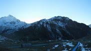 Archived webcam image showing Spluegen Tanatzhoehi Roundshot on 31 Oct 2026 at 16:11