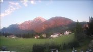 Archived webcam image showing Toblach Cross-Country Area on 31 Jul 2026 at 06:58
