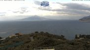 Archiviertes Webcam Bild: Blick von Sorrento auf den Vesuv am 03.04.2026 um 16:30 Uhr