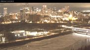 Archiviertes Webcam Bild: Panoramablick auf die Skyline von Edmonton am 12.04.2026 um 10:55 Uhr