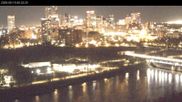 Archiviertes Webcam Bild: Panoramablick auf die Skyline von Edmonton am 19.05.2026 um 08:50 Uhr