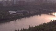 Archiviertes Webcam Bild: Panoramablick auf die Skyline von Edmonton am 29.05.2026 um 14:19 Uhr