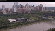 Archived webcam image showing Skyline Edmonton, Alberta on 11 Jul 2026 at 16:54