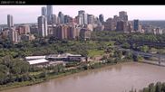 Archived webcam image showing Skyline Edmonton, Alberta on 11 Jul 2026 at 18:54