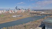 Archiviertes Webcam Bild: Panoramablick auf die Skyline von Edmonton am 14.10.2026 um 22:20 Uhr