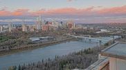 Archiviertes Webcam Bild: Panoramablick auf die Skyline von Edmonton am 15.10.2026 um 02:20 Uhr