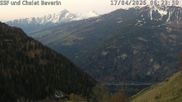Archiviertes Webcam Bild: Feldis: Blick vom Skigebiet Richtung Heinzenberg am 17.04.2026 um 06:50 Uhr