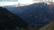 Archiviertes Webcam Bild: Feldis: Blick vom Skigebiet Richtung Heinzenberg am 17.04.2026 um 07:50 Uhr