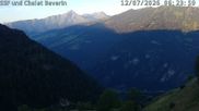Archiviertes Webcam Bild: Feldis: Blick vom Skigebiet Richtung Heinzenberg am 12.07.2026 um 06:40 Uhr
