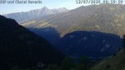 Archiviertes Webcam Bild: Feldis: Blick vom Skigebiet Richtung Heinzenberg am 12.07.2026 um 07:40 Uhr