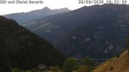 Archiviertes Webcam Bild: Feldis: Blick vom Skigebiet Richtung Heinzenberg am 26.08.2026 um 06:43 Uhr