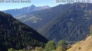 Archiviertes Webcam Bild: Feldis: Blick vom Skigebiet Richtung Heinzenberg am 26.08.2026 um 10:43 Uhr