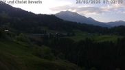 Archiviertes Webcam Bild: Feldis: Blick auf Casealas/Fulberg am 28.05.2026 um 07:47 Uhr
