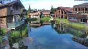 Archived webcam image showing INNs HOLZ, Chalet Village Böhmerwald on 17 Jun 2026 at 08:54