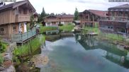 Archived webcam image showing INNs HOLZ, Chalet Village Böhmerwald on 17 Jun 2026 at 16:54