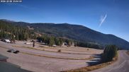 Archived webcam image showing Bridger Bowl Base Area on 8 Oct 2026 at 18:44