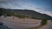 Archived webcam image showing Bridger Bowl Base Area on 9 Oct 2026 at 02:44