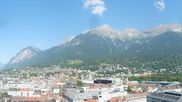 Archived webcam image showing Panoramic view - Innsbruck on 12 Jul 2026 at 10:34