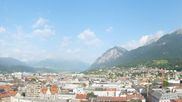 Archived webcam image showing Panoramic view - Innsbruck on 21 Jul 2026 at 08:42
