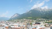 Archived webcam image showing Panoramic view - Innsbruck on 21 Jul 2026 at 10:42