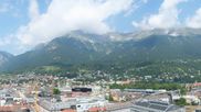 Archived webcam image showing Panoramic view - Innsbruck on 21 Jul 2026 at 12:42