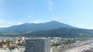 Archiviertes Webcam Bild: Panoramablick Innsbruck am 26.08.2026 um 14:58 Uhr