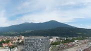 Archiviertes Webcam Bild: Panoramablick Innsbruck am 26.08.2026 um 16:58 Uhr