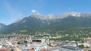 Archiviertes Webcam Bild: Panoramablick Innsbruck am 26.08.2026 um 12:58 Uhr