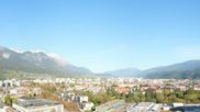 Archived webcam image showing Panoramic view - Innsbruck on 15 Oct 2026 at 16:39