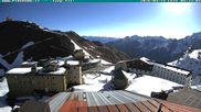 Archived webcam image showing Albergo Quarto Pirovano, Passo Stelvio on 25 Apr 2026 at 08:24